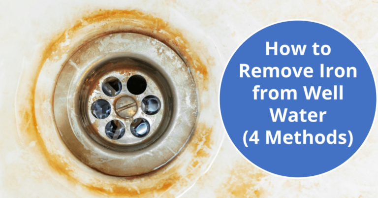 How to Remove Iron from Well Water