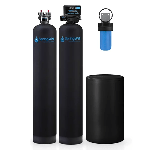 SpringWell CSS Water Filter and Salt Based Water Softener System