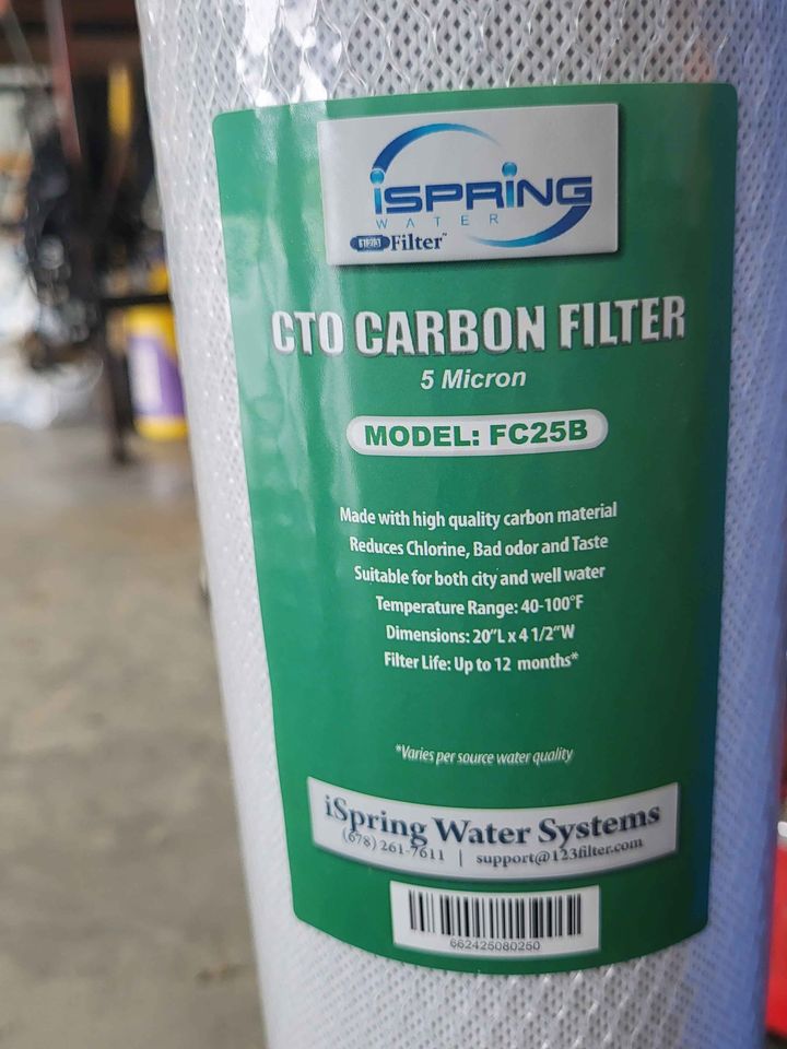 iSpring WGB32BM Carbon Filtration